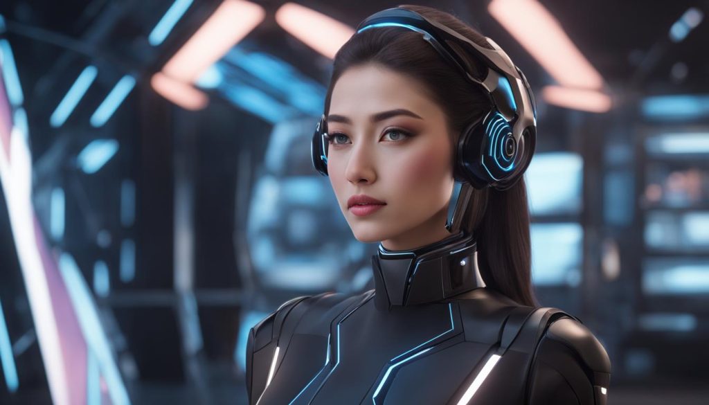 Virtual AI Girlfriend Image